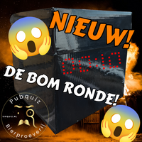 spannende quiz ronde met de bom